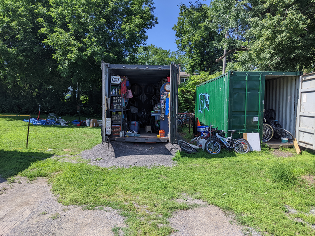 Photo of container based shop